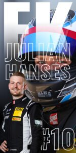 Autogrammkarten Julian Hanses 2025 - FK Performance